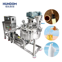 Homogénéisateur à moutarde mélange Mayonnaise faisant la machine électrique pneumatique levage haute cisaillement émulsifiant machine ketchup mélangeur