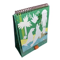 Livre de dessin à l'eau magique et éducatif pour enfants, avec animaux colorés, en plastique et papier, et stylo à eau – Vente chaude