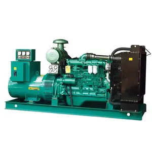 Generator Listrik Diesel 300KW Tipe Terbuka 50/60Hz Tegangan Terukur 220/380V 1500/1800RPM Set Generator Diesel