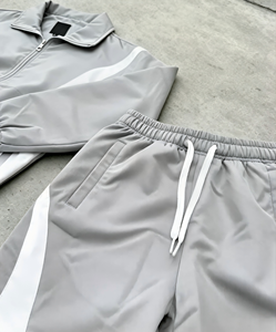 Yts New Custom Oversize Sportwear Streetwear Sweatsuit <strong>Jacket</strong> And Jogger Set <strong>Windbreaker</strong> Nylon <strong>Mens</strong> Tracksuit - Product Image 2