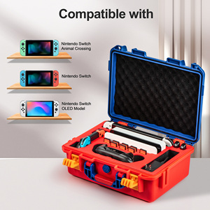 Valise étanche étanche à l'humidité Valise de transport Accessoires Mallette de rangement pour console de jeu Nintendo <span class=keywords><strong>Switch</strong></span> - Product Image 4