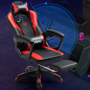 Offre Spéciale Fauteuil de <span class=keywords><strong>Gamer</strong></span> de Course Ergonomique Moderne en Cuir PU Rose pour <span class=keywords><strong>PC</strong></span> avec Repose-Pieds Rotatif et Hauteur Réglable - Product Image 3