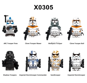 Mini <span class=keywords><strong>Star</strong></span> Science Fiction Desert XH1629 1630 X0323 X0333 Figuras de Bloques de Construcción, Ladrillos de Juguete de la Guerra de las Galaxias - Product Image 2