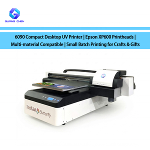 Stampante UV Flatbed 600 X 900mm, Stampante UV LED da Tavolo con Testina di Stampa <span class=keywords><strong>Epson</strong></span> XP600, Stampa Diretta su Legno, Acrilico, Metallo, PVC, Pelle - Product Image 2