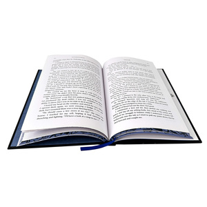 Dịch vụ in sách bìa cứng tùy chỉnh, giấy tráng phủ, tự xuất bản, cạnh phun sơn, in UV, ép kim vàng, cạnh màu sắc - Product Image 6