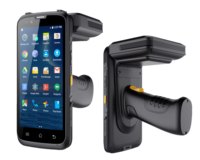 Terminal Portátil Industrial UHF Android 10 de 5.72 Pulgadas con Escáner RFID Activo, PDA para Escaneo de Códigos NFC y QR, 4G, WiFi, GPS, Rastreo RFID