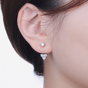 Diseño original para pendientes que no pierden color, sencillos y versátiles; pendientes elegantes y con estilo para mujer. - Product Image 5