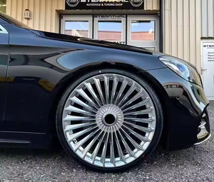 Rines YEO Flow Forming de 17, <span class=keywords><strong>18</strong></span>, 19 y 20 Pulgadas, 8.5J 9.5J para <span class=keywords><strong>Mercedes</strong></span>-Benz <span class=keywords><strong>AMG</strong></span> C63 C216 E350 SLK 5X112, Rines Escalonados para Autos de Pasajeros - Product Image 3