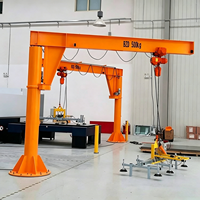 Grue à flèche articulée manuelle électrique à commande par pendentif, 1, 2, 5 tonnes, avec base autoportante - Prix