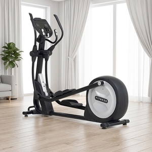 Vélo <span class=keywords><strong>elliptique</strong></span> professionnel avec résistance réglable, équipement d'exercice aérobie, vélo de fitness à contrôle magnétique vertical - Product Image 1