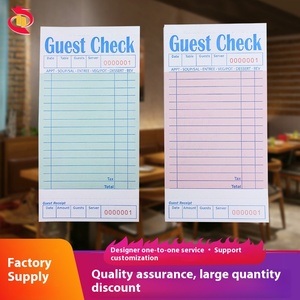 Menú de Comandas en Inglés de Alta Calidad, 125g, Doble Cara, Encuadernación Perfecta, para Clientes Extranjeros, Menú <span class=keywords><strong>Original</strong></span> para Restaurantes - Product Image 3