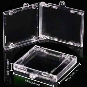 Mini NFC <span class=keywords><strong>CD</strong></span> Music Album Keychain Acrylic <span class=keywords><strong>CD</strong></span> trường hợp Keychain hộp đồ trang sức ảnh trống trường hợp DIY thời trang Thiết kế túi quyến rũ Mặt dây chuyền - Product Image 3