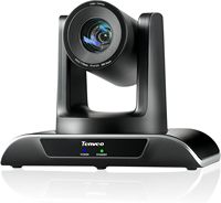 Cámara de conferencia PTZ con zoom HDMI/USB3.0/LAN(PoE) y controlador de teclado con joystick PTZ para iglesia/en vivo, KB200PRO 20X con zoom HDMI/USB 3,0/LAN(PoE)