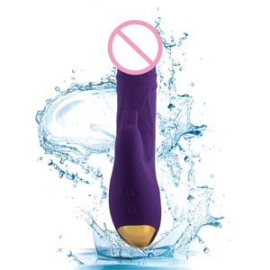 Vibromasseur Lapin Rose pour Femmes, 10 Fréquences, Rechargeable, Point G, Dildo, Masseur AV, Stimulation Adulte, Masturbateur Clitoridien - Product Image 2