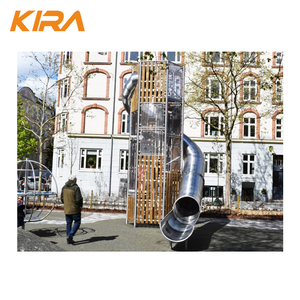 מכירה לוהטת סיטונאי גדול ספירלת שקופיות ציוד פלסטיק צינור שקופיות לשחק סט לילדים - Product Image 5