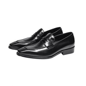 Chaussures habillées de style professionnel 2025 pour hommes en cuir véritable, finition argentée polie à la main, respirantes, haut de gamme - Product Image 6