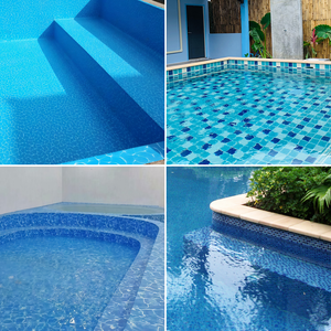 उच्च गुणवत्ता वाले pvc झिल्ली पूल लाइनर वाटरप्रूफ पोर्टेबल हल्का सामान अनुकूलित रंग pvc स्विमिंग पूल लाइनर - Product Image 3