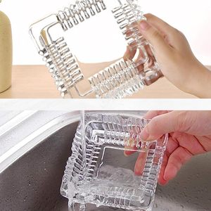 Posacenere in Vetro Trasparente Premium, Resistente al Calore, con Supporto per Sigarette, per <span class=keywords><strong>Casa</strong></span> e Bar - Product Image 3