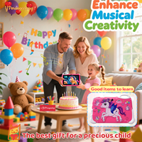 Tablet Android IWAWA 7-Inci untuk Anak-Anak Quad Core 2GB+32GB Resolusi 1024x600 Mainan Edukasi Baru Hadiah Sekolah dengan Garansi 1 Tahun