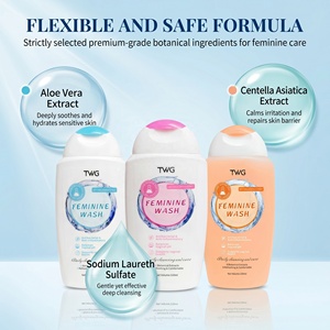 Ensemble de lavage <span class=keywords><strong>intime</strong></span> féminin TWG RTS 220 ml, déodorant antibactérien, antiprurigineux, lavage d'hygiène féminine pour les soins intimes des femmes - Product Image 4