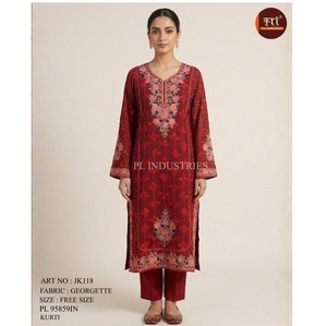 Most Selling Women <b>Kurti</b> Stylish Fabric Ethnic Wear <b>Kurti</b> For Daily Wear Casual And Office Use Available At Export Price - Product Image 1