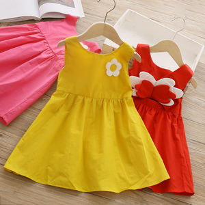 Nouveaux produits : Robes d'été pour enfants, style occidental, motifs nigériens, inspirées des robes de princesse musulmanes, vente en gros depuis la Chine - Product Image 2