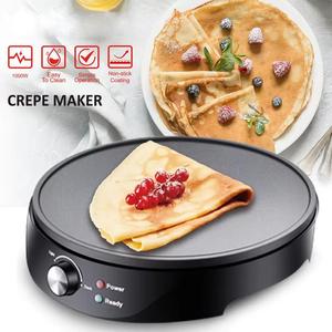 Có thể điều chỉnh kiểm soát nhiệt độ bền không dính Pan tự động cầm tay điện 12inch Pancake Pan Crepe Maker với Spatula - Product Image 4