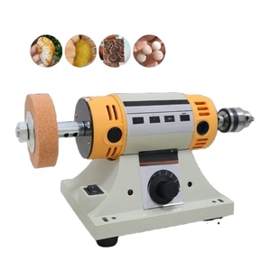 220V <b>Mini</b> Bench Grinder for Tile Polishing DIY Projects Industrial Use - Product Image 1