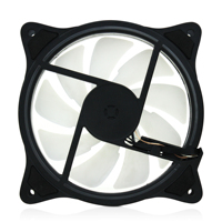 Radiateur CPU AntarcChill à haut débit d'air, 4 broches PWM, LED RGB PWM, 9 pales, dissipation thermique en aluminium, accessoires PC