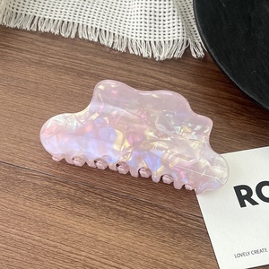 Pinza de Pelo Grande Estilo Europeo Americano Coreano, de Acetato, para Mujer, Ecológica, para Uso Diario, 10 cm, para Uso en el Hogar - Product Image 5