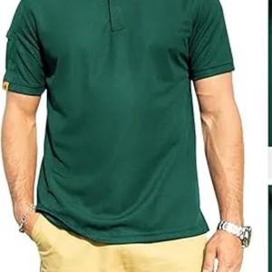 Nuevo Polo para Hombre, Diseño Único, Color Sólido, Ropa Casual, Ajuste Cómodo y Funcional, Hecho de Tela de Punto - Product Image 5