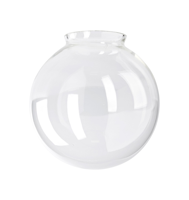 Abat-jour en verre opale blanc laiteux soufflé sur mesure, boule de verre ronde soufflée à la main, couvercle de lampe pour remplacement de suspension ou applique murale