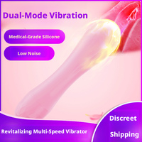 Nouveauté : Vibrateur baguette en silicone pour femmes, masseur sexuel pour adultes