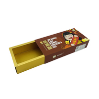 Boîtes d'emballage alimentaire rigides personnalisées de qualité supérieure CHING TA pour chocolat, chips de pommes de terre, pain, laminage mat, gaufrage, logo personnalisé