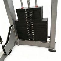 Machine de musculation commerciale pour les deltoides, entraîneur de levage d'épaules, équipement de gym pour soulevés latéraux, cadre en acier Q235, robuste, pour l'entraînement de force des deltoides