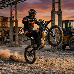 Moto électrique tout-terrain professionnelle pleine grandeur 4500W 72V 40MPH haute vitesse 75 miles d'autonomie <span class=keywords><strong>roue</strong></span> de 19 pouces US - Product Image 2