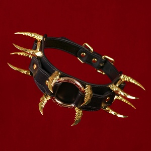 Collar de Cuero con Púas FUNSM, Collar de Bondage para Hombres, Accesorio de Esclavitud, Juego SM, Cosplay, Diversión en Pareja, Juguetes Sexuales para Adultos, Venta al Por Mayor - Product Image 6