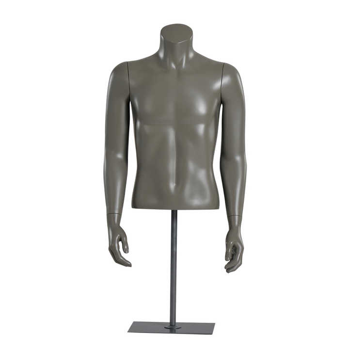 Running Mannequin Full Body Black Fiberglass Athletic Display Stand Male Female Gym Store