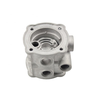 Bloque de Motor de Motocicleta de Aluminio Fundido a Presión, Personalizado, con Acabado Sandblasted, Mecanizado CNC, Certificado ISO/TS16949, Servicio OEM 100%