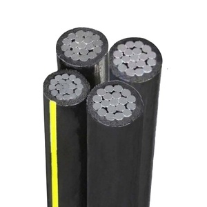 Câble d'enterrement direct URD conducteur en aluminium 3/0 AWG Fil de distribution secondaire souterrain Triplex/Quadruplex 600V - Product Image 1