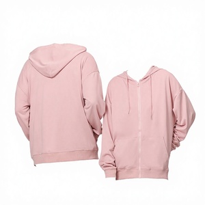 Sudadera con capucha de invierno unisex de alta calidad OEM, con cremallera, personalizada, con efecto desgastado, transpirable y ecológica. - Product Image 3