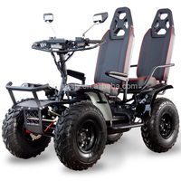 Nouvelle conception de véhicule tout-terrain électrique tout-terrain, scooter électrique 60V 4800W/6000W/8000W avec 2 sièges