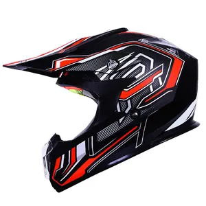 Заводская изготовленная на заказ точка Полнолицевой шлем для горных гонок мотоциклетный шлем мотоциклы