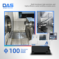 Machine de fraisage CNC à commande numérique, système Syntec, centre de tournage des métaux, tour, prix d'usine