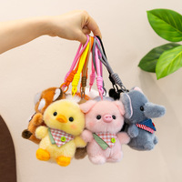 Peluche Lapin Mignon Parfumé avec Fonction Anti-Stress, Mini Ornement de Sac pour Enfants et Adultes, Cadeau d'Anniversaire