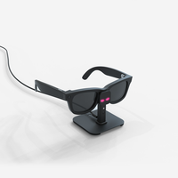 Station de charge pour lunettes intelligentes Meta Ray-Ban, base de charge double pour lunettes et étui, support de charge rapide Type-C, accessoires de jeu