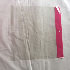 Độ trong suốt cao màu đỏ tiêu đề OPP tự dính con dấu treo lỗ nail sticker bao bì nhựa Poly Túi - Product Image 2