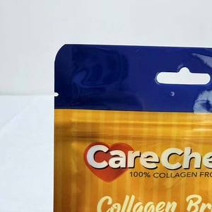 फैक्टरी उच्च तापमान 121 मुद्रित पी खाद्य पैकेजिंग बैग 259 ग्राम स्टैंड फॉइल पैकेजिंग बैग के लिए ग्राम स्टैंड फॉइल पाउच - Product Image 3