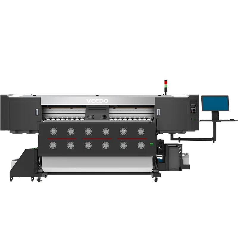 Oferta 300sqm/H 1,8 m Máquina de impresora de inyección de tinta de sublimación textil de tinte para máquinas de tienda de impresión de transferencia de calor