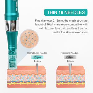 Cartuchos de Repuesto Desechables <span class=keywords><strong>para</strong></span> Dr. Pen A6S, Agujas de Microacero Inoxidable Permanentes <span class=keywords><strong>para</strong></span> Tatuajes de Labios MTS - Product Image 3